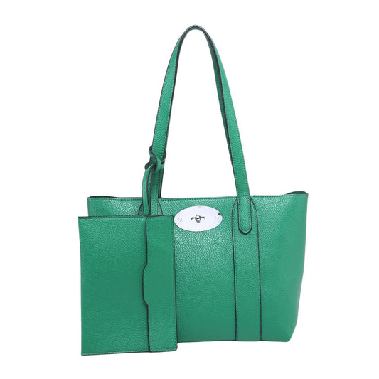Bailey Tote Bag | Emerald Green