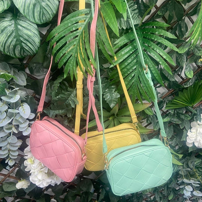 Isabela Crossbody Bag - Pink