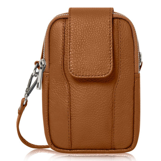 Lily - Crossbody Wallet/Phone Bag | TAN